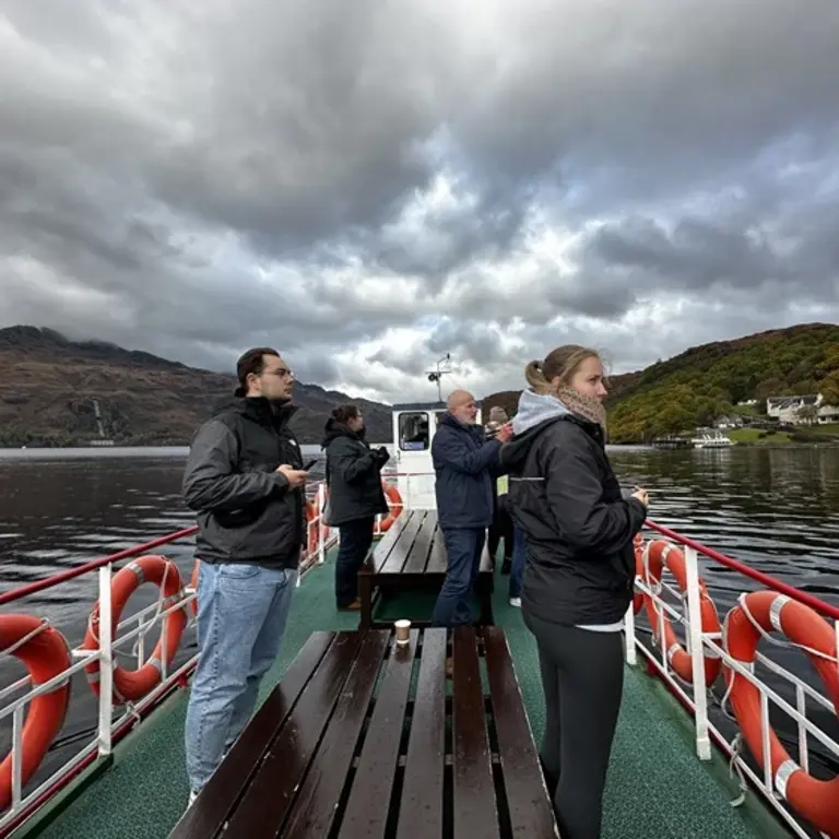 Bootsfahrt Loch Lomond Azubifahrt 2023 Wolters Rundreisen