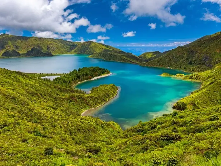 Lagoa do Fogo Sao Miguel Azoren Wolters Rundreisen