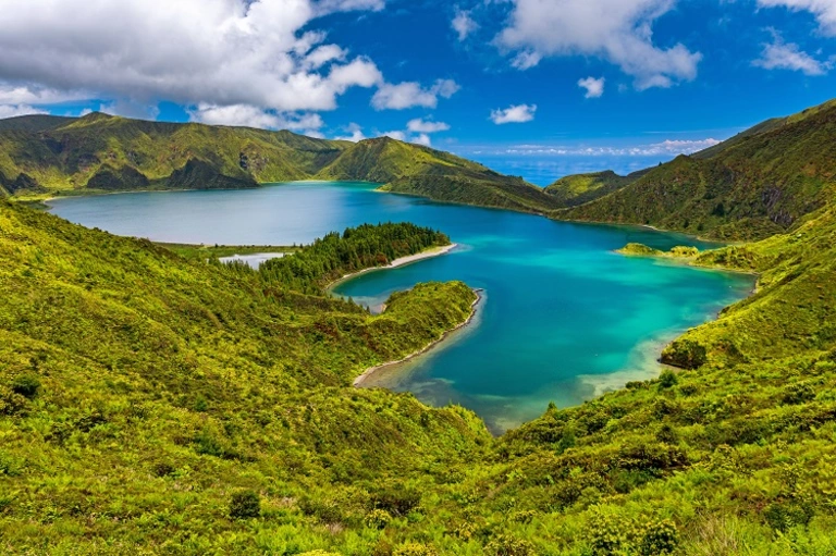 Lagoa do Fogo Sao Miguel Azoren Wolters Rundreisen